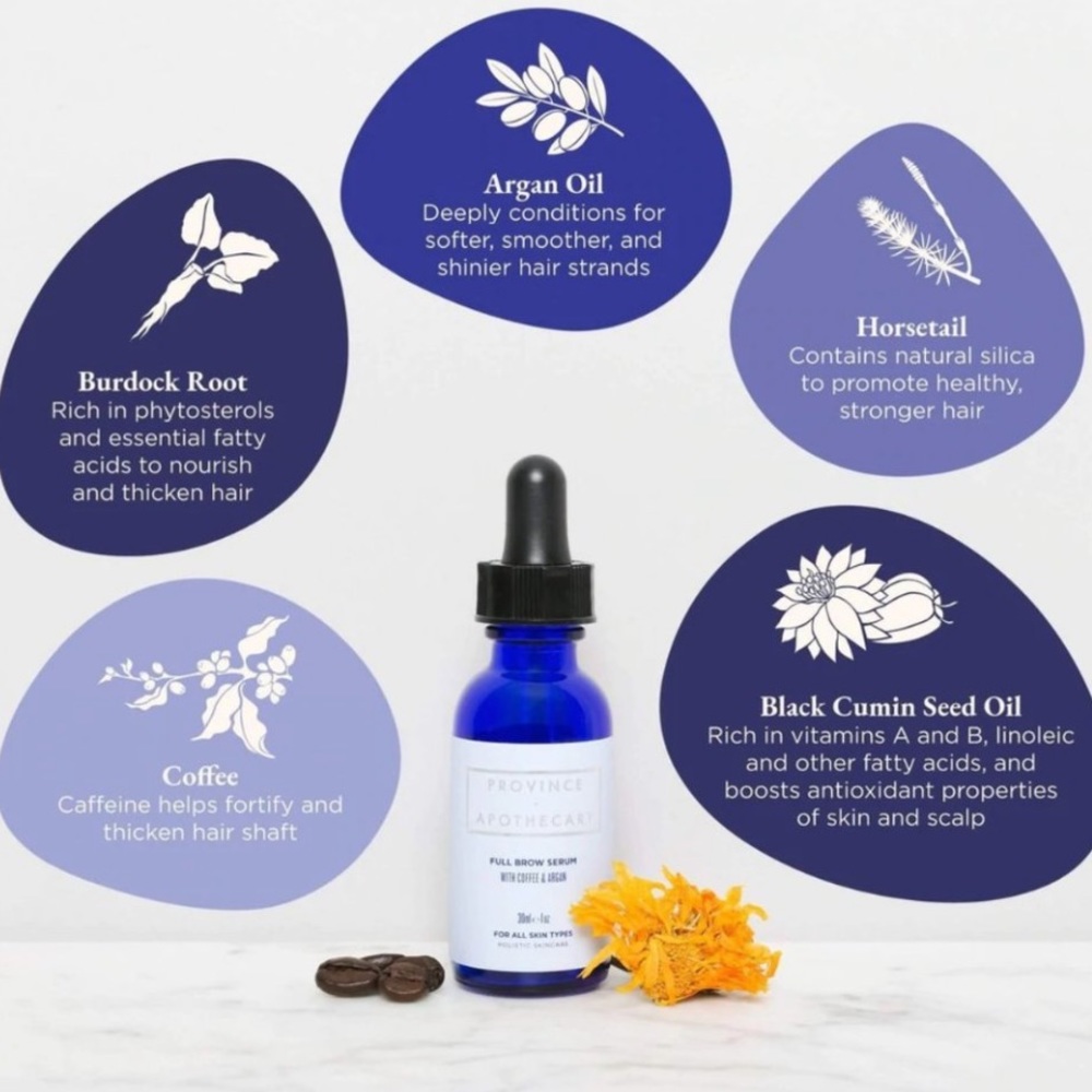 Province Apothecary Brow Serum Coffee & Argan Full Size - Picture 5 of 16